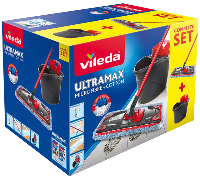 Mopset Vileda Ultra Max Micro & Cotton Box — Foto 2 van 2