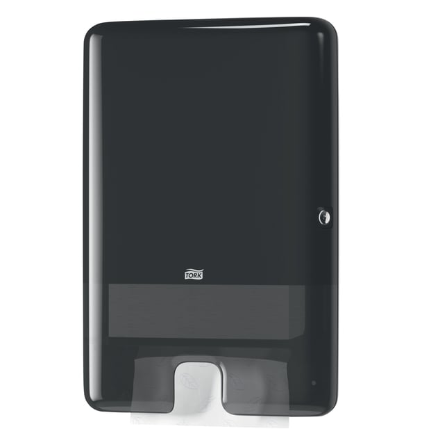Handdoekdispenser Tork H2 Elevation Xpress zwart 552008 afbeelding