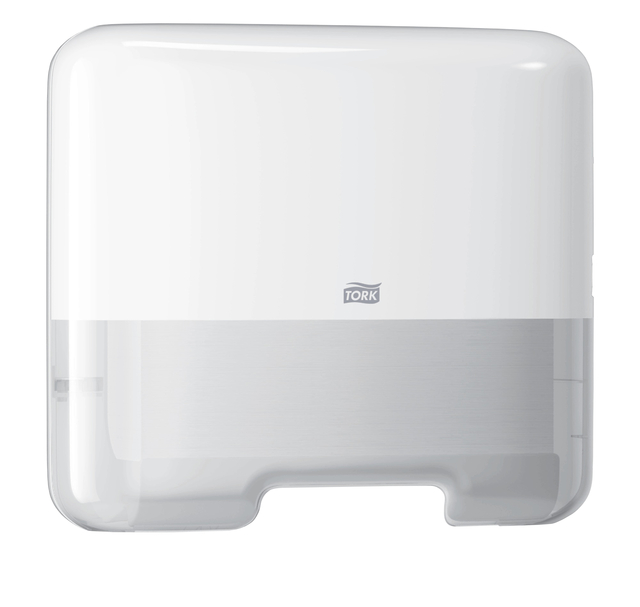 Handdoekdispenser Tork Mini H3 Elevation voor C- en Z-vouw handdoek wit 553100 afbeelding