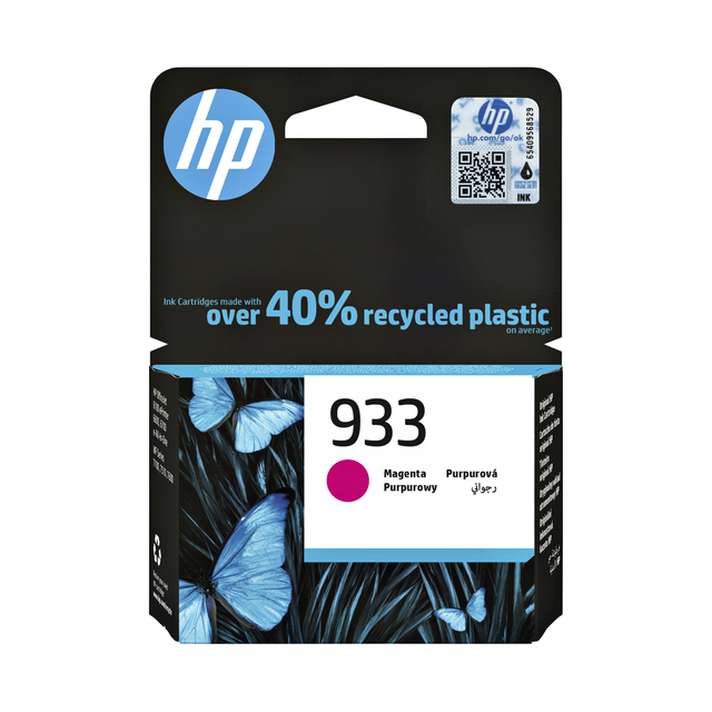 Inktcartridge HP CN059AE 933 rood afbeelding
