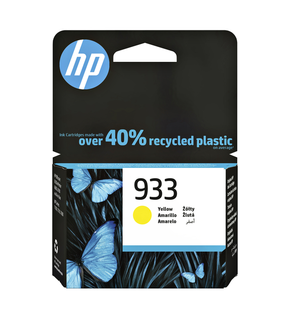 Inktcartridge HP CN060AE 933 geel afbeelding