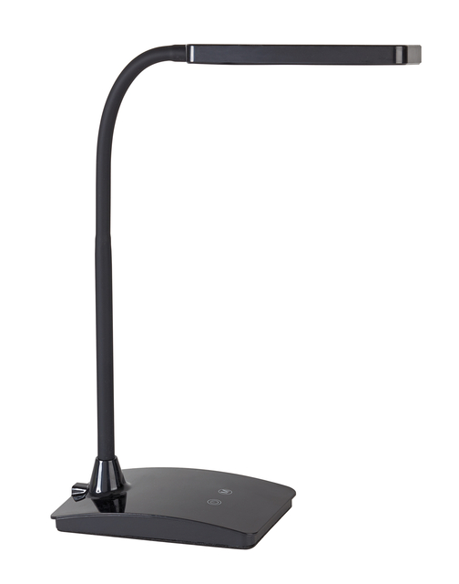 Bureaulamp MAUL Pearly LED voet dimbaar colour vario zwart afbeelding