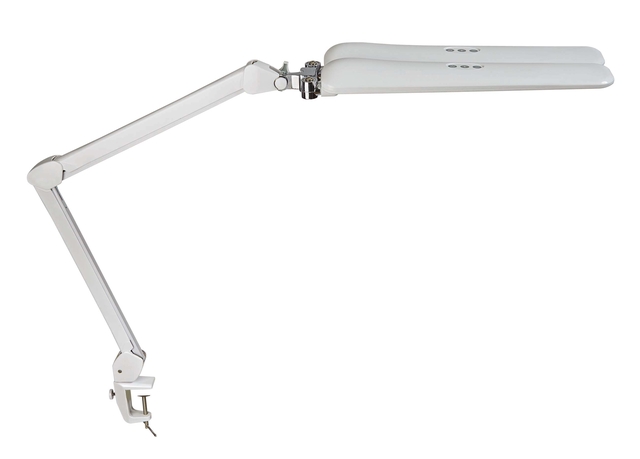 Werkpleklamp MAUL Craft duo LED tafelklem dimbaar wit afbeelding