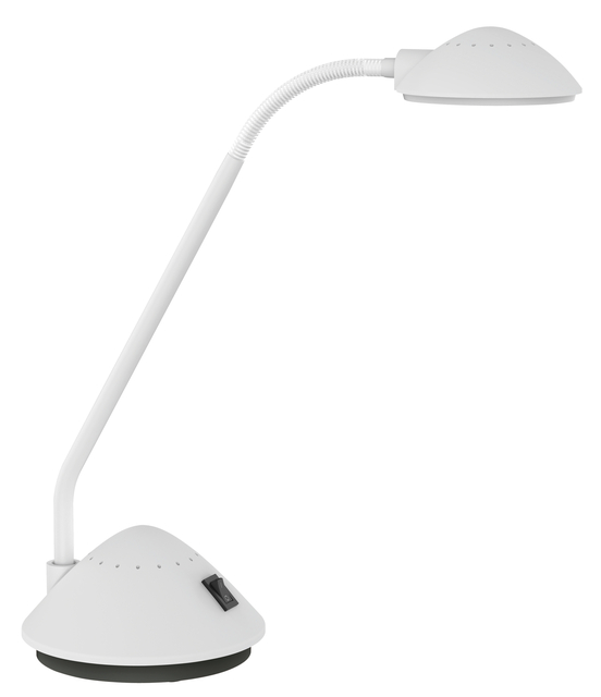 Bureaulamp MAUL Arc LED wit afbeelding