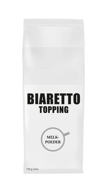 Melkpoeder Biaretto topping 750gram afbeelding