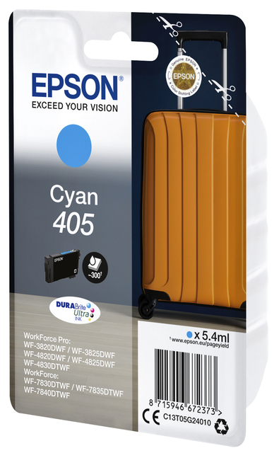 Inktcartridge Epson 405 T05G24 blauw afbeelding