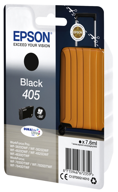 Inktcartridge Epson 405 T05G14 zwart afbeelding