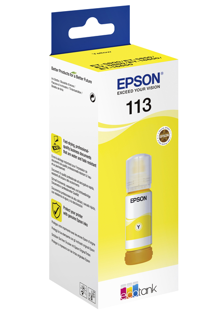 Navulinkt Epson 113 EcoTank geel afbeelding