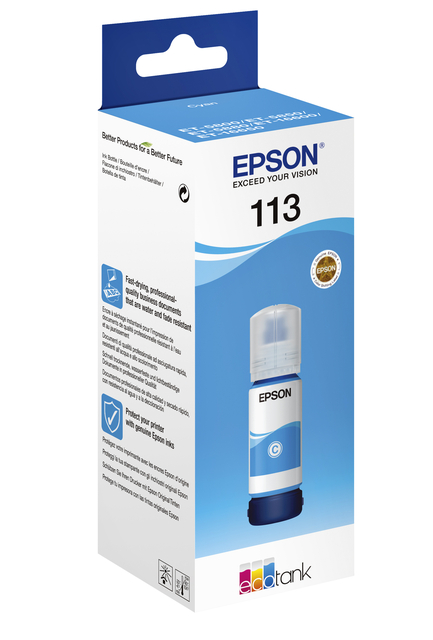 Navulinkt Epson 113 EcoTank blauw afbeelding