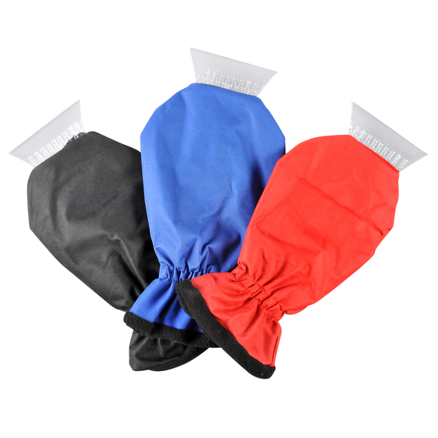 IJskrabber ProPlus met fleece handschoen assorti afbeelding