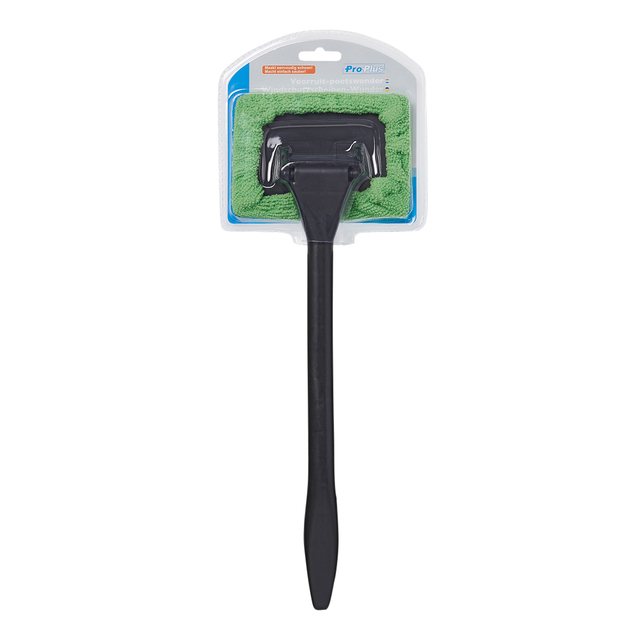 Ruitenpoetser ProPlus microvezel zwart/groen 34cm afbeelding