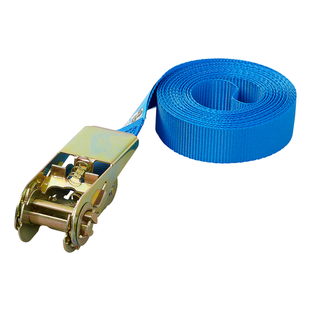 Spanband ProPlus ratel 5 meter blauw — Foto 2 van 2