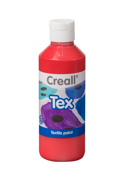 Textielverf Creall Tex rood 250ml afbeelding