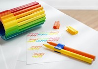 Kleurstiften Faber-Castell Connector assorti koffer à 60 stuks-5