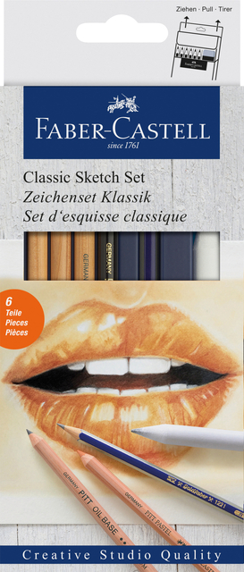 Potlood Faber-Castell Goldfaber classic 6-delig afbeelding