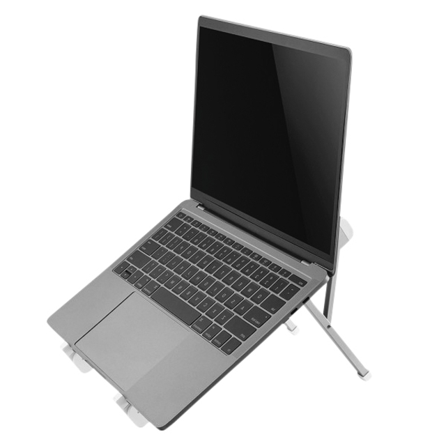 Laptopstandaard Neomounts NSLS010 opvouwbaar zilver afbeelding
