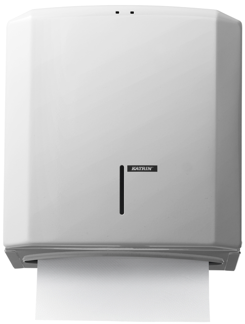 Handdoekdispenser Katrin medium wit 988113 afbeelding