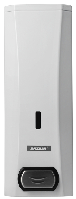 Zeepdispenser Katrin metaal 1000ml wit 982517 afbeelding