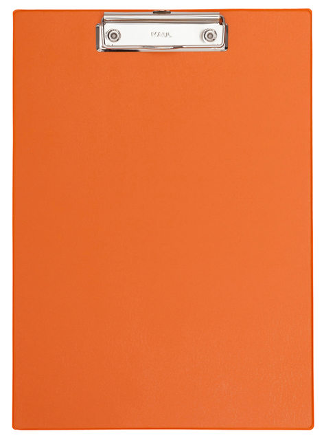 Klembord MAUL A4 staand PVC neon oranje afbeelding