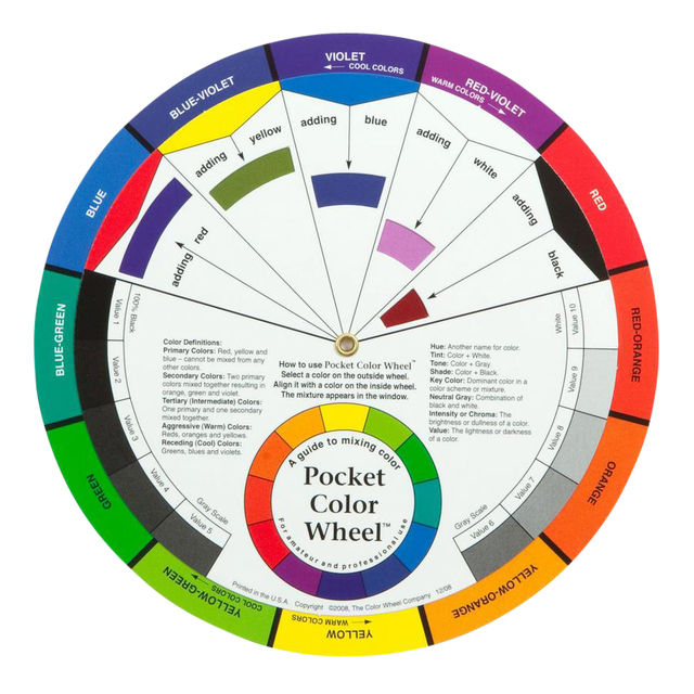 Kleurenwiel The Color Wheel Company 23cm afbeelding