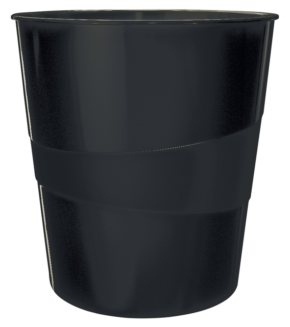 Papierbak Leitz Recycle range 15liter zwart afbeelding