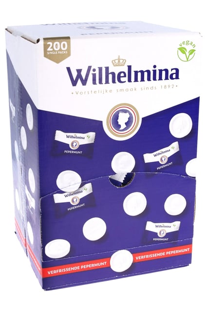 Pepermunt Wilhelmina doos 200 stuks afbeelding