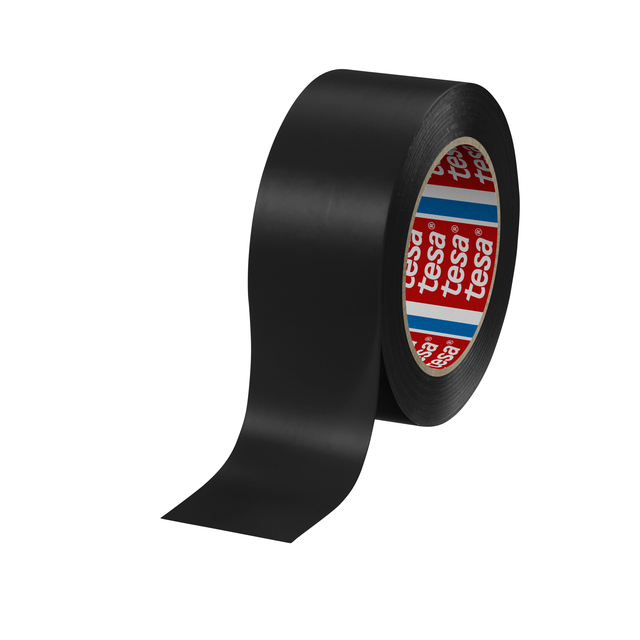 Vloermarkeringstape tesa® Professional 4169 PV3 50mmx30m zwart afbeelding