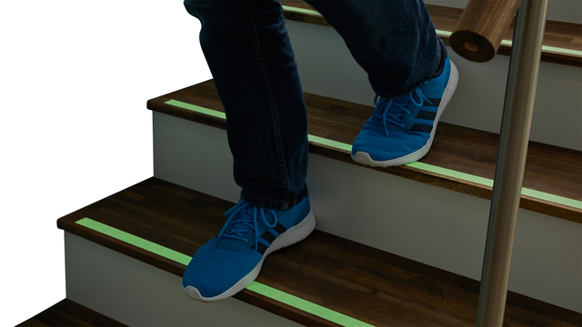 Anti-slip tape tesa® 5mx25mm fluoriserend — Foto 2 van 2