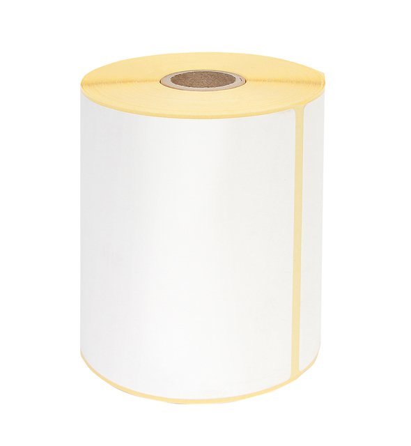 Labeletiket IEZZY Zebra DHL 102x210mm 25mm wit permanent 210 stuks afbeelding