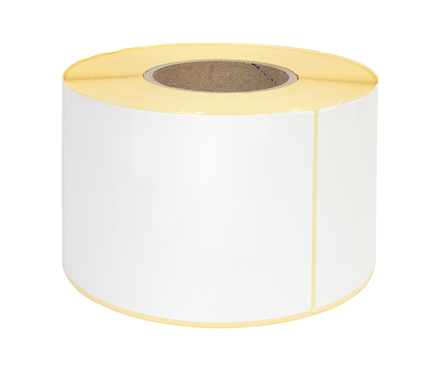 Labeletiket IEZZY Zebra 800740-605 102x150mm 76mm wit permanent 900st afbeelding