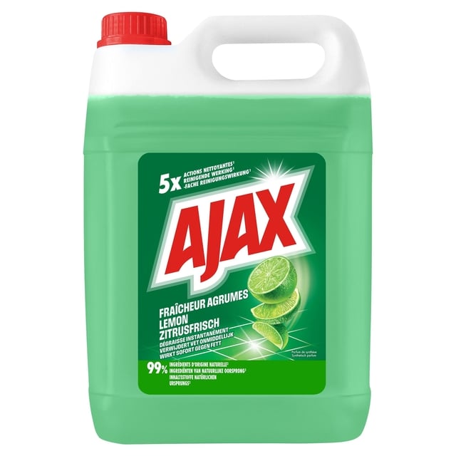 Allesreiniger Ajax Limoen fris 5L afbeelding