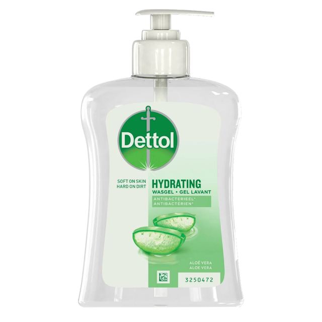 Handzeep Dettol Hydrating Aloe Vera antibacterieël 250ml afbeelding