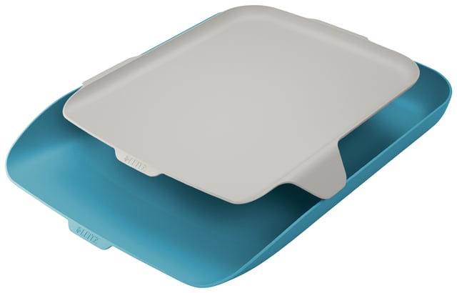Brievenbak Leitz Cosy met desk organiser blauw afbeelding