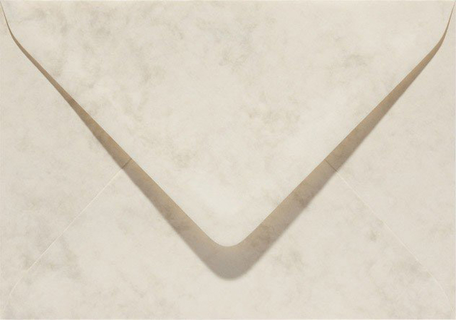 Envelop Papicolor EA5 156x220mm marmer ivoor pak à 6 stuks afbeelding