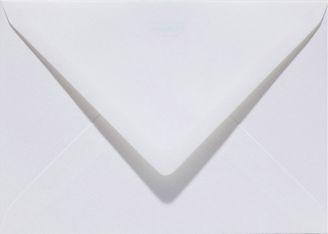 Envelop Papicolor EA5 156x220mm hagelwit pak à 6 stuks afbeelding