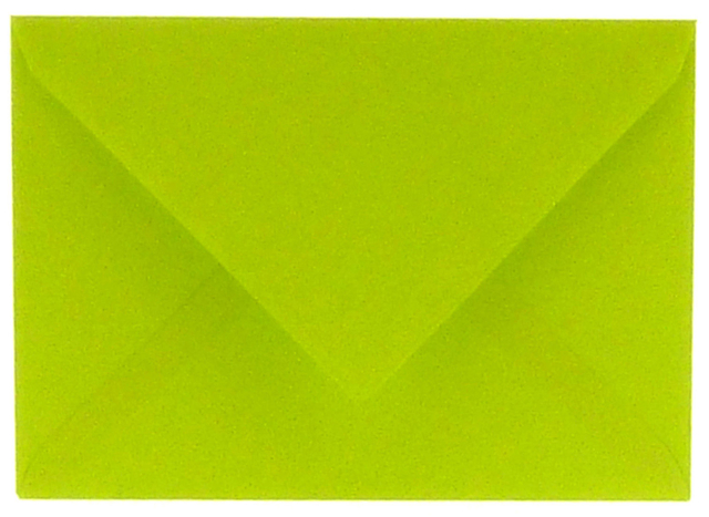 Envelop Papicolor EA5 156x220mm appelgroen pak à 6 stuks afbeelding
