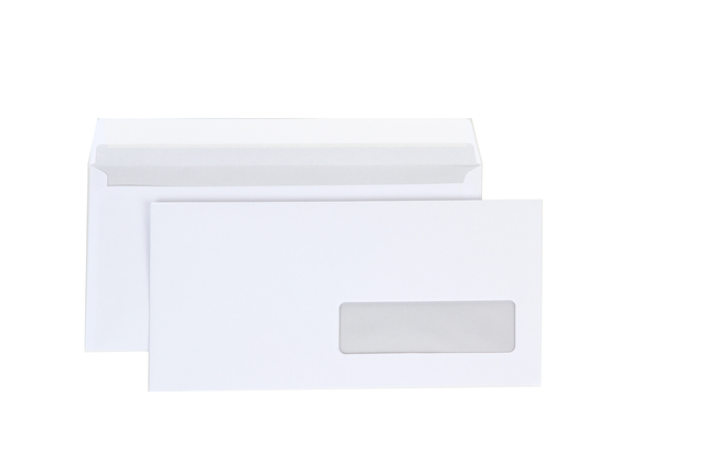 Envelop office 110x220-dl zk vr 100gr afbeelding