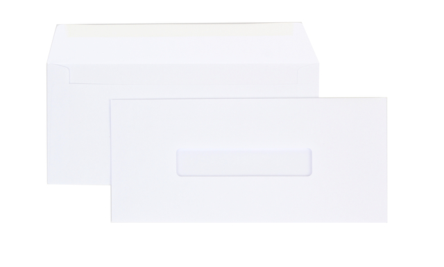 Envelop office 109x224-ea6 gom vm 80gr venster 2,5x11mm midden afbeelding