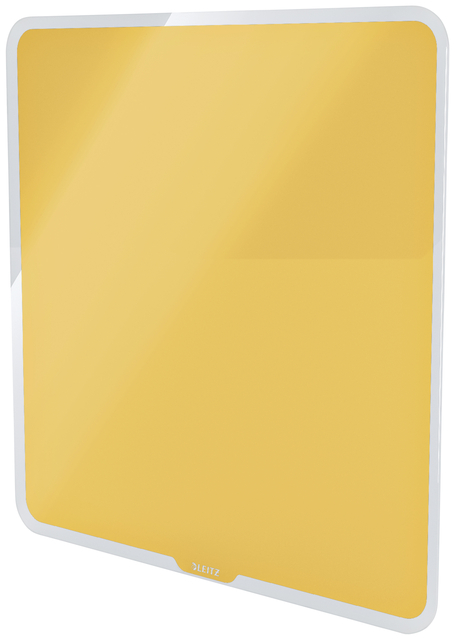 Glasbord Leitz Cosy magnetisch 450x450mm geel — Foto 2 van 2