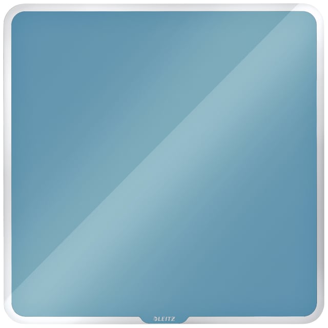 Glasbord Leitz Cosy magnetisch 450x450mm blauw afbeelding