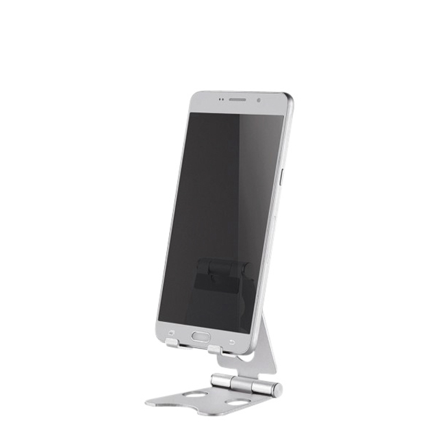 Telefoonstandaard Neomounts DS10-150SL1 opvouwbaar Zilver afbeelding