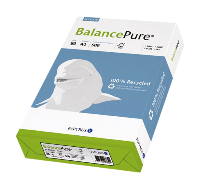 Kopieerpapier Balance Pure A3 80gr wit 500 vel afbeelding