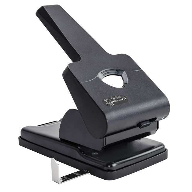 Perforator Rapesco Germ-Savvy Heavy Duty HD865-P antibacterieel 2-gaats zwart afbeelding