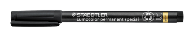 Viltstift Staedtler Lumocolor 319 special permanent S zwart — Foto 2 van 2