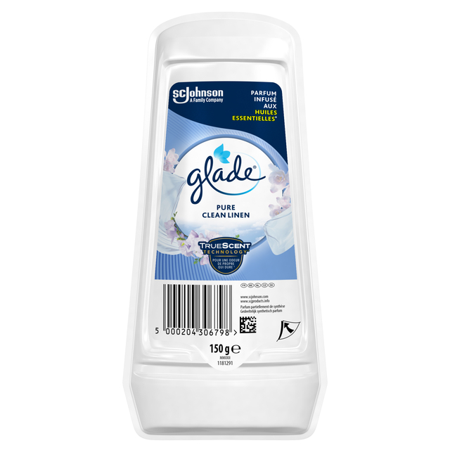 Luchtverfrisser Glade Gel Continu Pure Clean Linen 150gr afbeelding