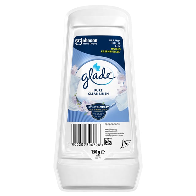 Luchtverfrisser Glade Gel Continu Pure Clean Linen 150gr afbeelding