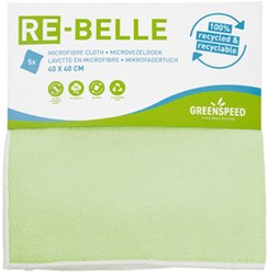Microvezeldoek Greenspeed Re-belle 40x40cm groen