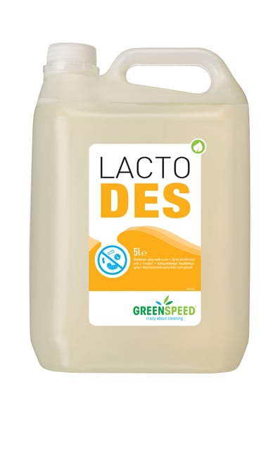 Desinfectiemiddel Greenspeed Lacto Des spray 5liter afbeelding