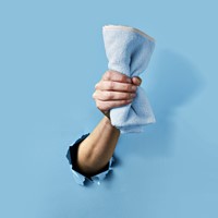 Microvezeldoek Greenspeed Re-belle 40x40cm blauw-3