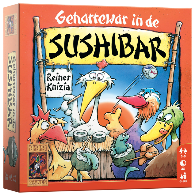 999 games Dobbelspel Geharrewar in de Sushibar